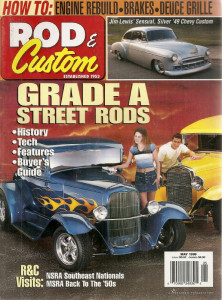 ROD & CUSTOM 1999 MAY - WILWOODS & SHO MILL 4 YOUR MODEL A, NAILHEAD BUILD-UP